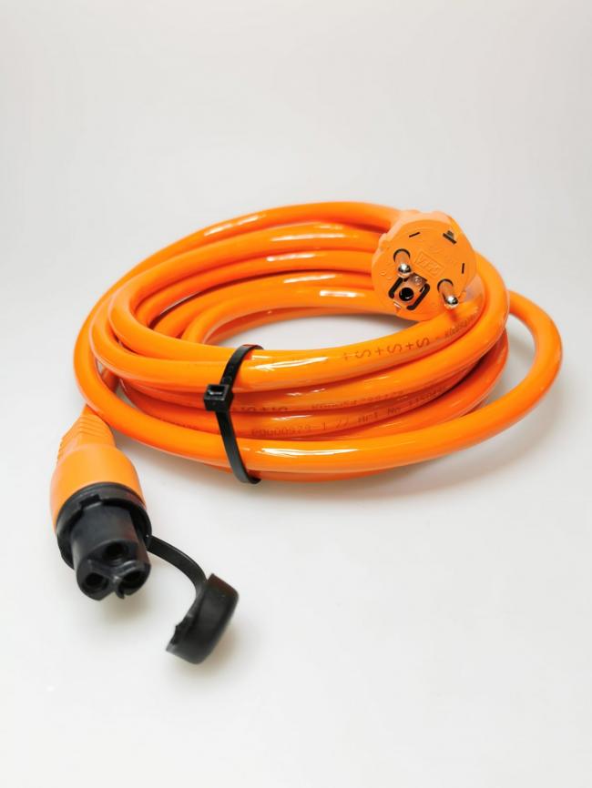 Defa Verbindungskabel 5,0 m, orange --> Heckmann FunkmelderService