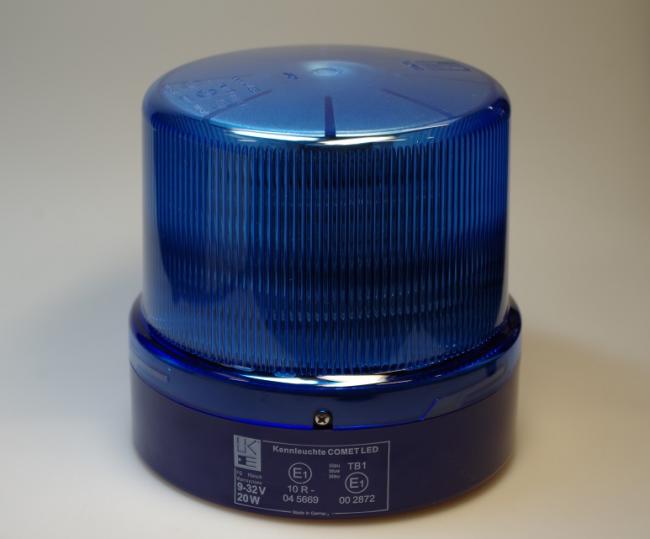 Dental Takke Souvenir Hänsch LED Kennleuchte COMET-B, 9-32 V, blau --> Heckmann FunkmelderService  - alarmieren. benachrichtigen. funken.